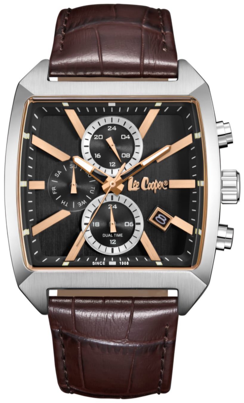 Кварцевые Lee Cooper LC08180.362 нержавеющая сталь
