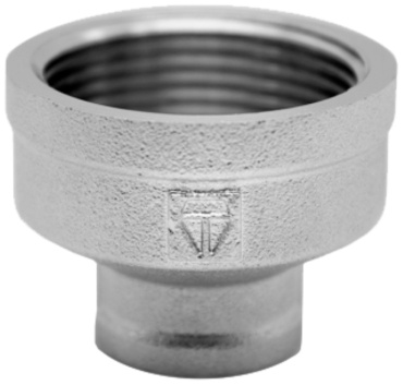 Муфта переходная HLV 25 (1) х15 (1/2) F внутр латунь