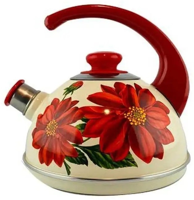 Чайник 154116105 2.5 л, эмалированная сталь
