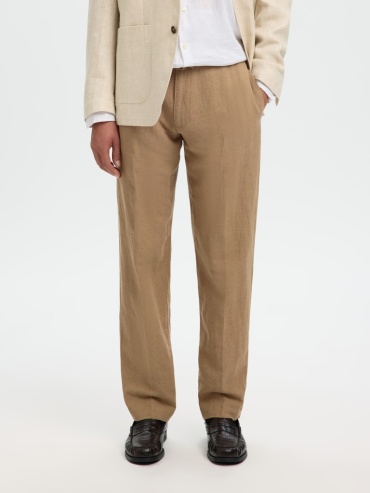 Повседневные брюки Selected коричневый