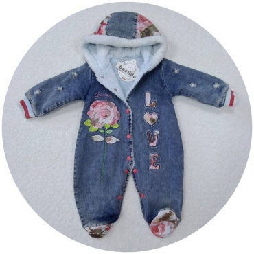 Комбинезон Bestido голубой