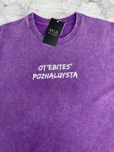 Футболка My_iglart фиолетовый