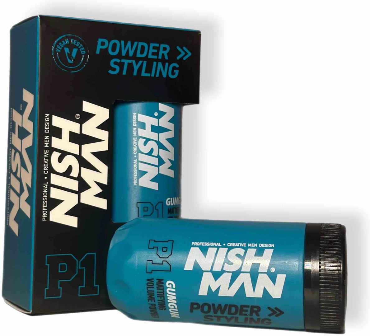 NISHMAN P1 Gumgum mattifying volume powder пудра средняя фиксация 20 г