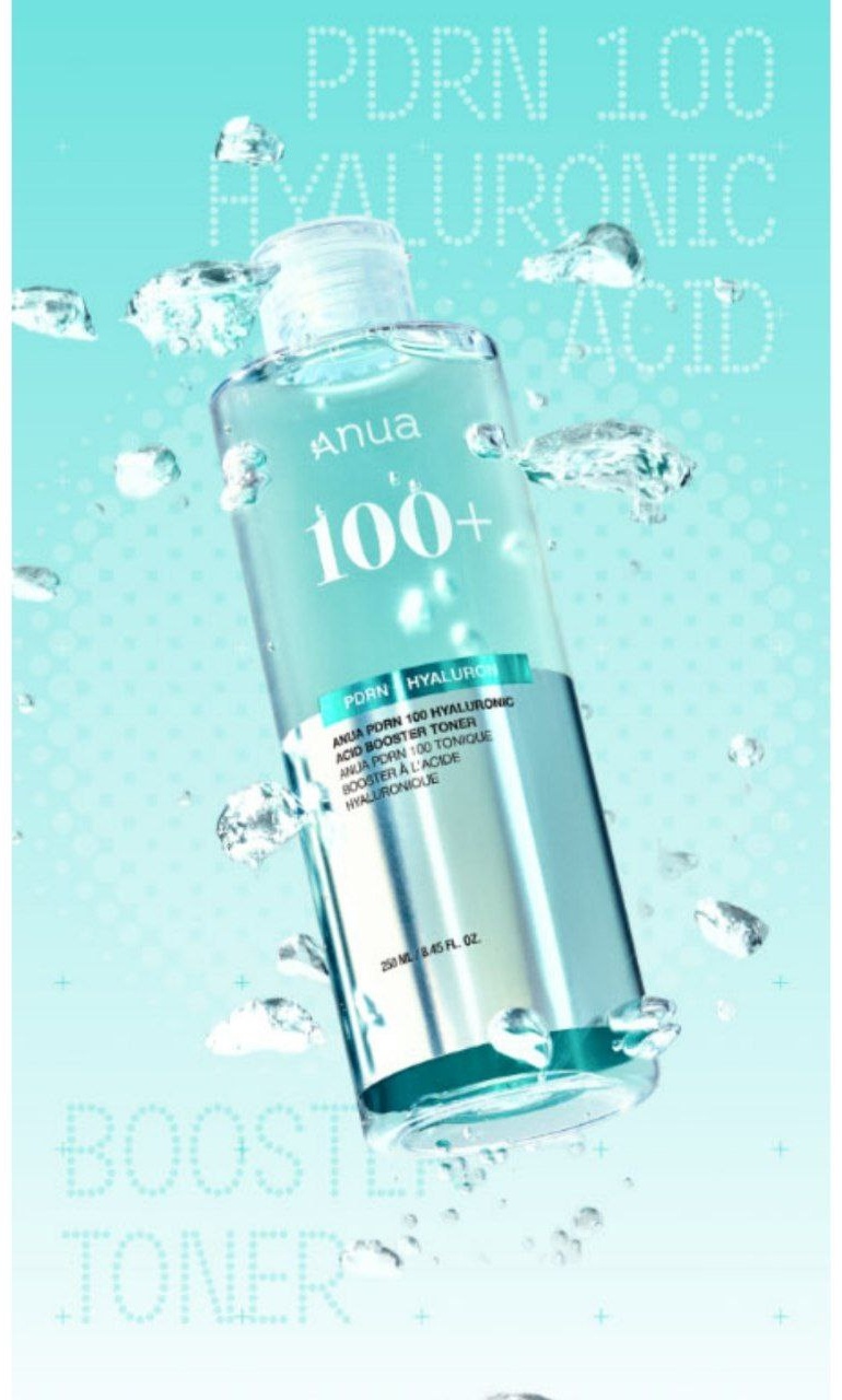 Anua тонер PDRN 100 Hyaluronic Acid Booster Toner 250 мл