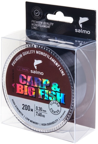 Леска Salmo монофильная 4039-030 0.3 мм коричневый