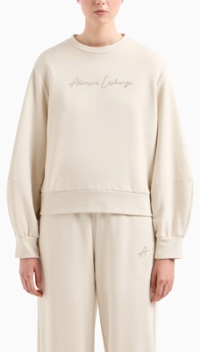 Свитшот Armani Exchange бежевый