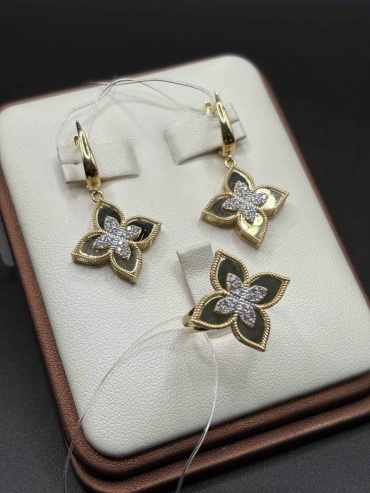 AZIMA GOLD AZ377372 вес 7.62 г золото, фианит