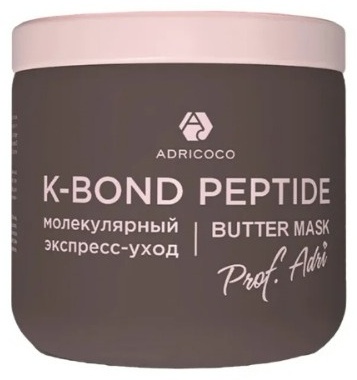 ADRICOCO маска Prof Adri K-Bond Peptide молекулярный эксспресс-уход 300 мл