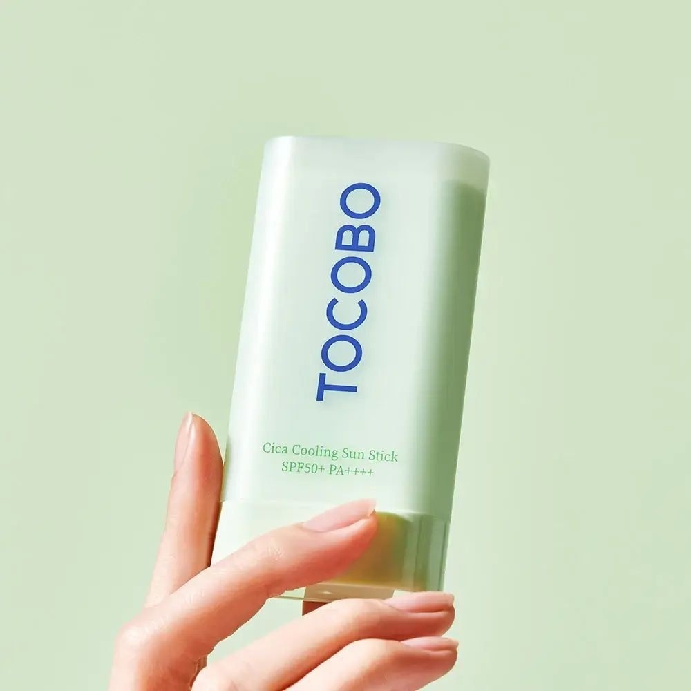Tocobo стик Cica Cooling Sun Stick SPF50 для лица 18 г, фото 8