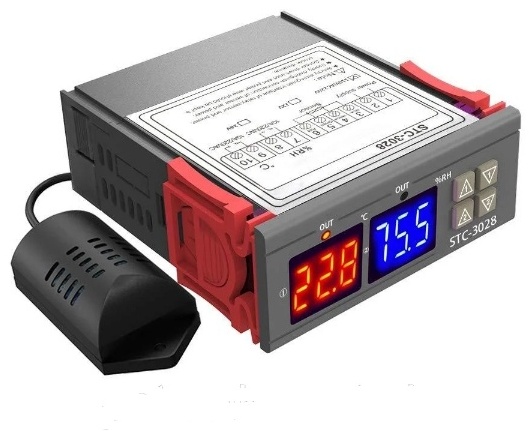 220 вольт STC Цифровой регулятор температуры и влажности STC-3028 5944