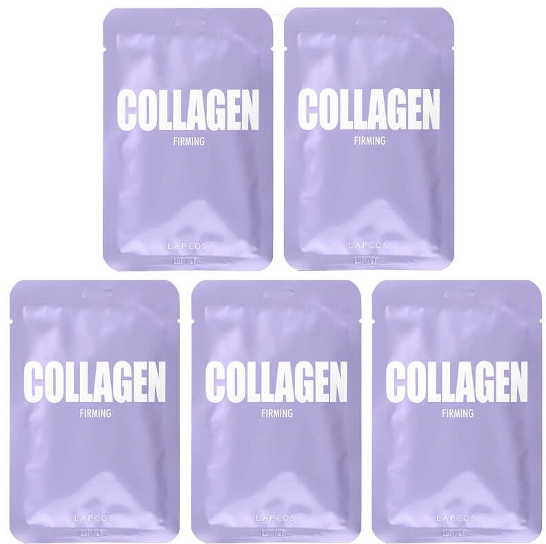 Маска для лица Lapcos тканевая Collagen 5 шт