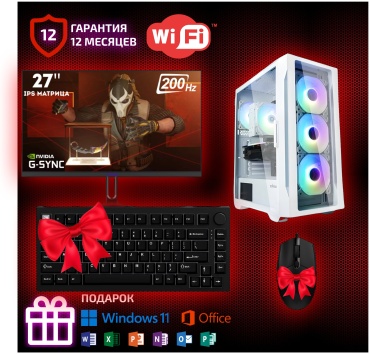 Ucomp i5-14400F / RTX 5060 Ti 16 Гб / 32 Гб / SSD 1000 Гб / Win 11
