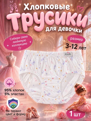 Слипы NAIE белый
