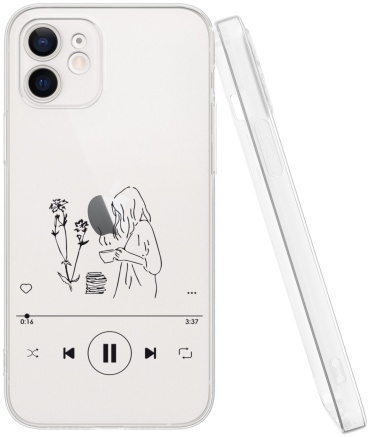 Чехол Mcover для Apple iPhone 12 рисунок