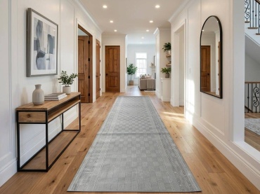 Ковровая дорожка Bal Carpet короткий ворс, полиэстер, шелк, 100 см x 3 м
