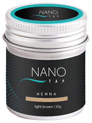 NanoTap Henna хна Light Brown 10 г