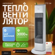Тепловентилятор ZELT HT 140 LUX 2025 белый