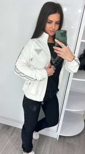 Спортивный костюм STELLA черный, белый