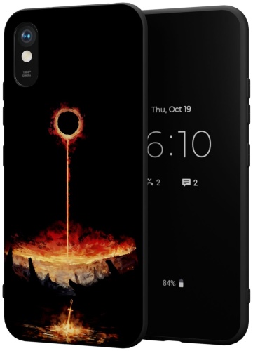 Чехол Mcover для Xiaomi Redmi 9a рисунок