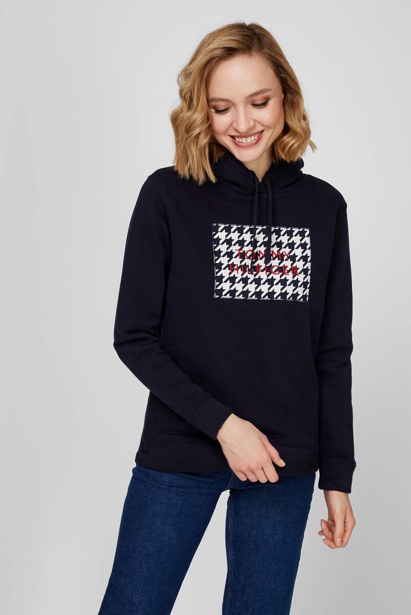 Худи Tommy Hilfiger синий
