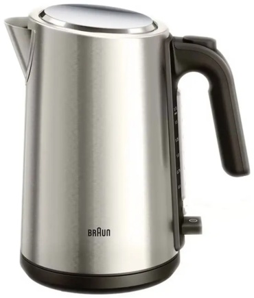 Электрочайник Braun WK 5200 BK серебристый