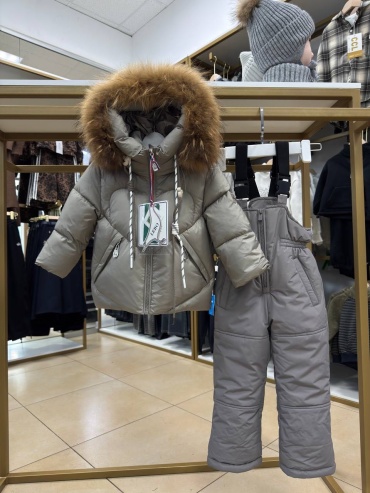 Комплект с комбинезоном Lebo Junior хаки