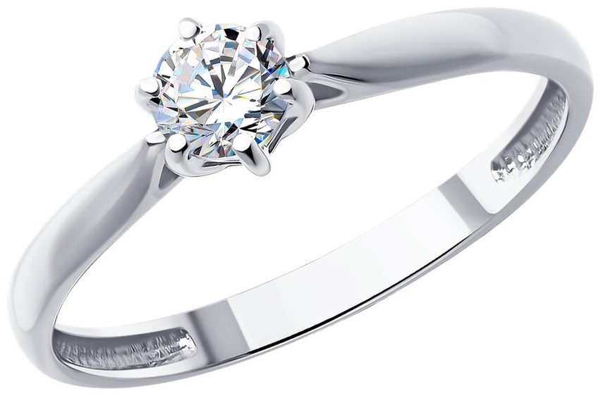 Diamant 3467172 размер 17 вес 1.3205 г золото, бриллиант