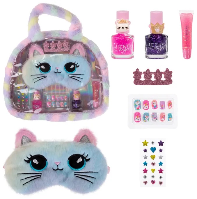 Lukky Angel Sweety Kitty блеск, лак для ногтей, набор 5+