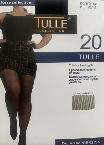 Колготки Tulle Collection черный