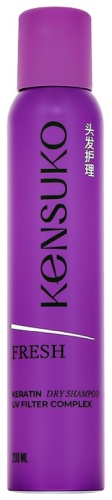 Kensuko Fresh сухой шампунь 200 мл