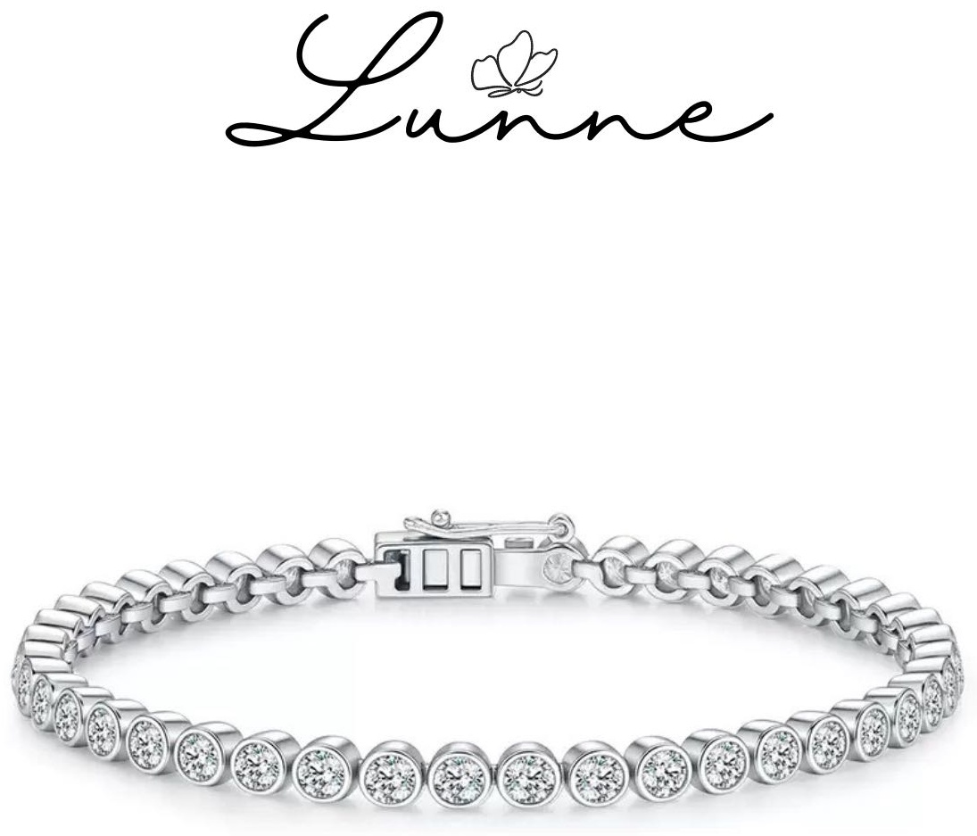 Lunne LNJB-005 длина 18 см, вес 9.3 г серебро, плетение теннис