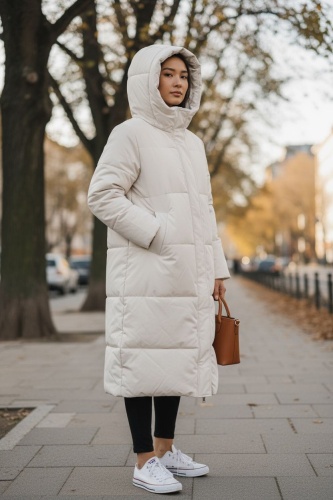Зимняя куртка FASHION белый