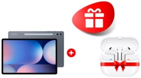 Samsung Galaxy Tab S10+ 12.4 дюйм 12 Гб/256 Гб серый + подарок