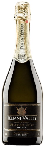 Игристое вино Teliani Valley Semi-dry Sparkling полусухое 11.5% 750 мл