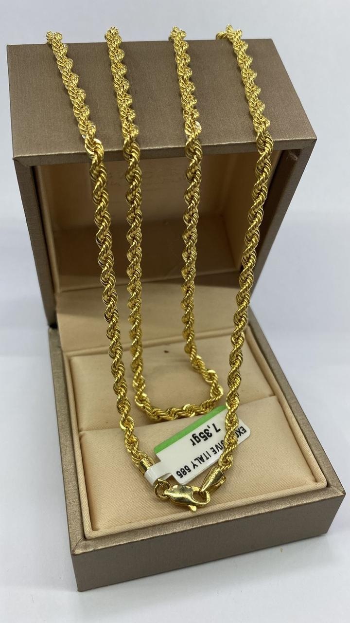 Italian Gold 98632678 длина 50.55 см, вес 7.35 г золото, плетение бисмарк