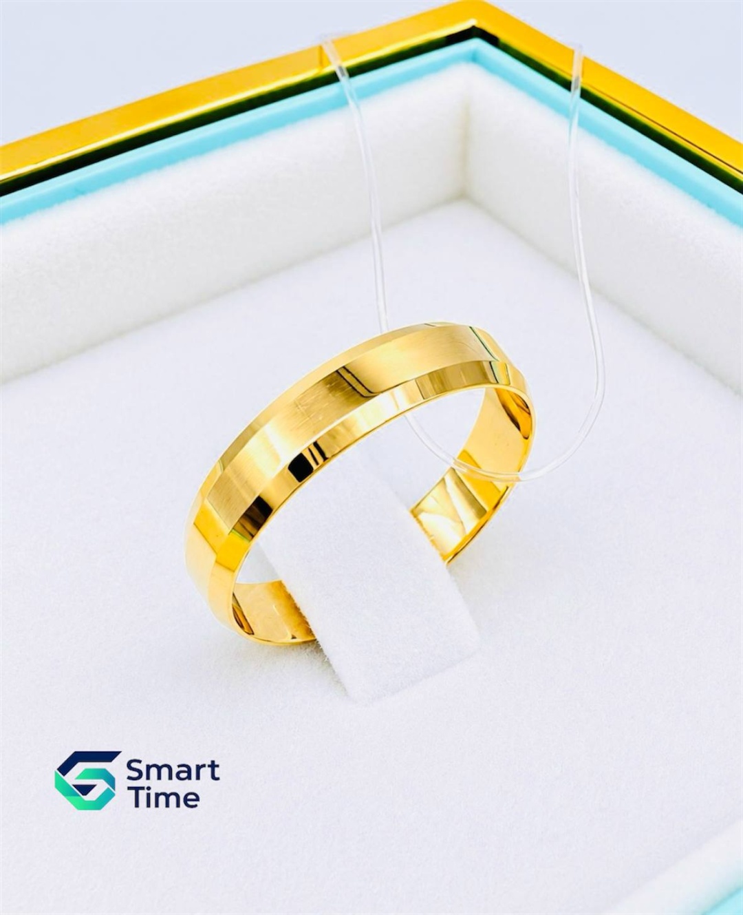 Кольцо Smart Time ST12 Итальянское Золото размер 17 вес 2 г золото, без вставок