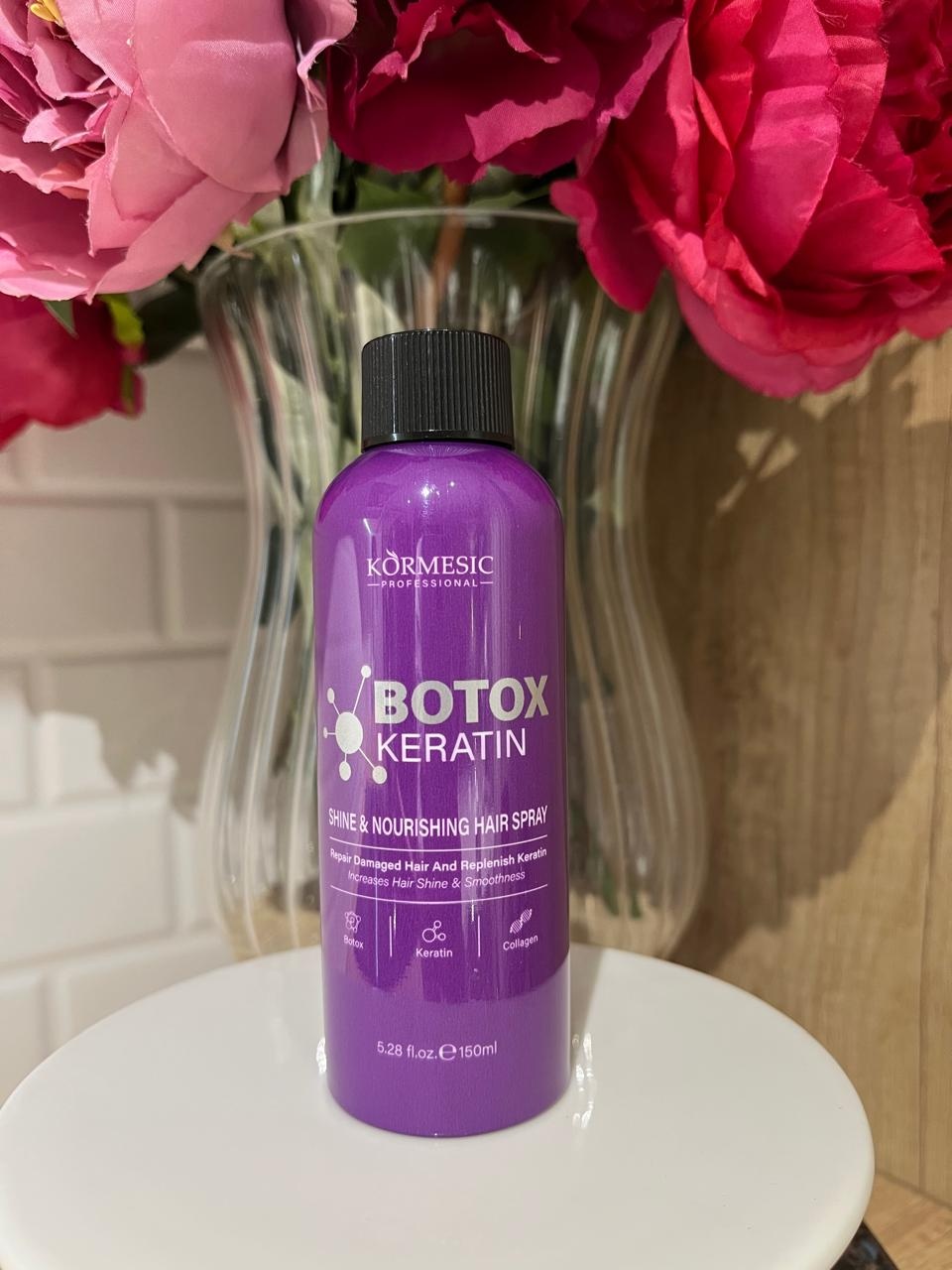 Sadim.kz Botox Keratin спрей для волос придающий блеск и питательный эффект спрей-маска 150 мл