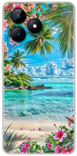 Чехол BAIKO для Realme C53, C51, Realme Note 50 рисунок