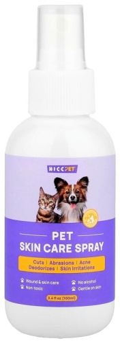 HICC Pet Спрей для ухода за кожей для собак и кошек 100 мл