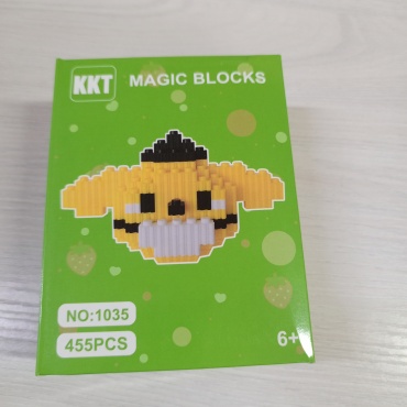 Конструктор Magic Block Помпомпури No:1035, деталей 455 шт