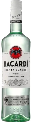 Ром Bacardi Carta Blanca Superior White белый 37.5% 700 мл