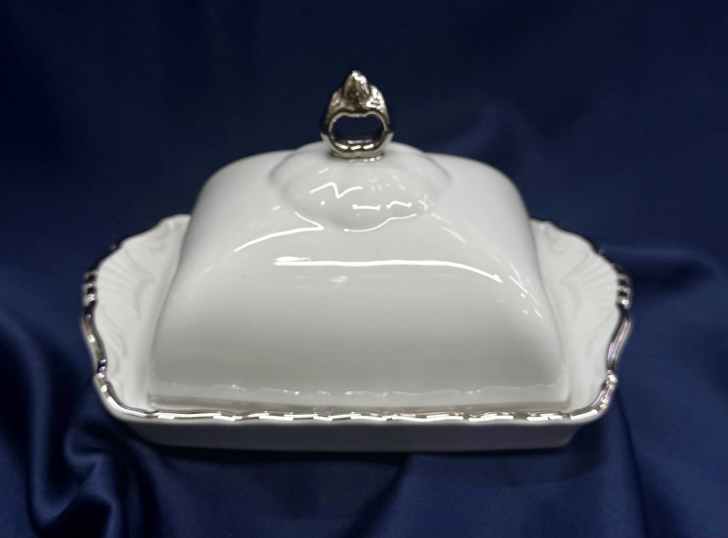 Benedikt масленка Butter Dish квадратная 1 шт, фарфор