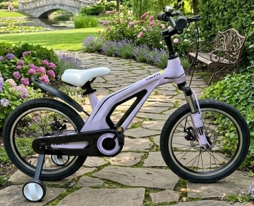 Велосипед AmiVi Tinyti DS 2026 8 дюймов фиолетовый