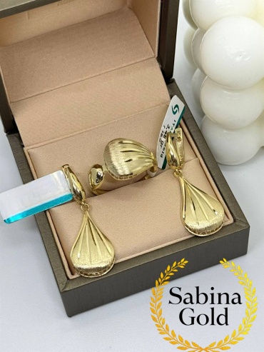 Sabina Gold KMP-SBN-543 вес 7.64 г золото, фианит