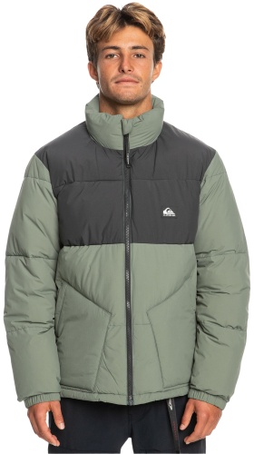 Зимняя куртка Quiksilver черный, зеленый
