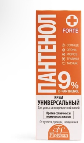Floresan Пантенол Форте Универсальный крем крем для тела 75 мл