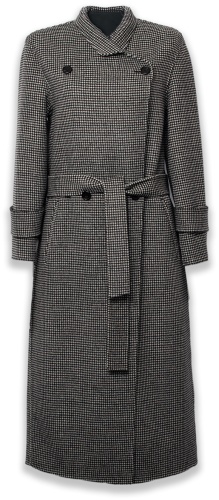 Пальто WINDSOR черный, белый