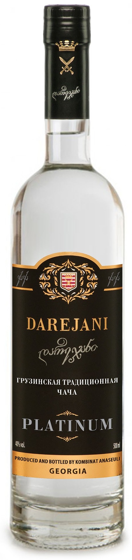 Чача Darejani классический 40% 0.5 л