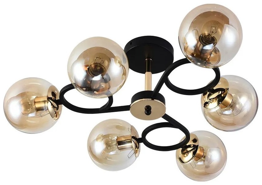 Люстра на штанге Reluce LED, кол-во ламп: 32 шт
