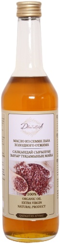 Растительное масло DAnTaNikA льняное нерафинированное 0.5 л